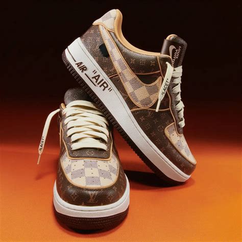 lv nike sotheby's|The Louis Vuitton and Nike “Air Force 1” by Virgil Abloh.